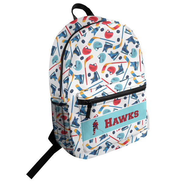 Custom Hockey 2 Student Backpack (Personalized)