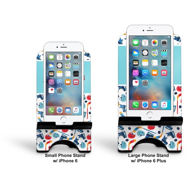 Hockey 2 Stylized Phone Stand - Comparison