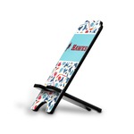 Hockey 2 Stylized Cell Phone Stand - Large (Personalized)