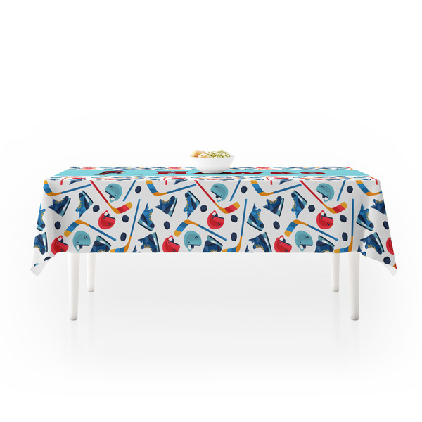 Hockey 2 Tablecloths (58"x102") - MAIN (side view)