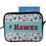 Hockey 2 Tablet Case / Sleeve - Large (Personalized)