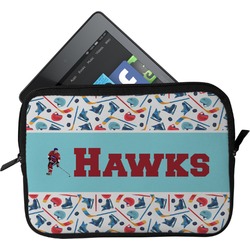 Hockey 2 Tablet Case / Sleeve (Personalized)