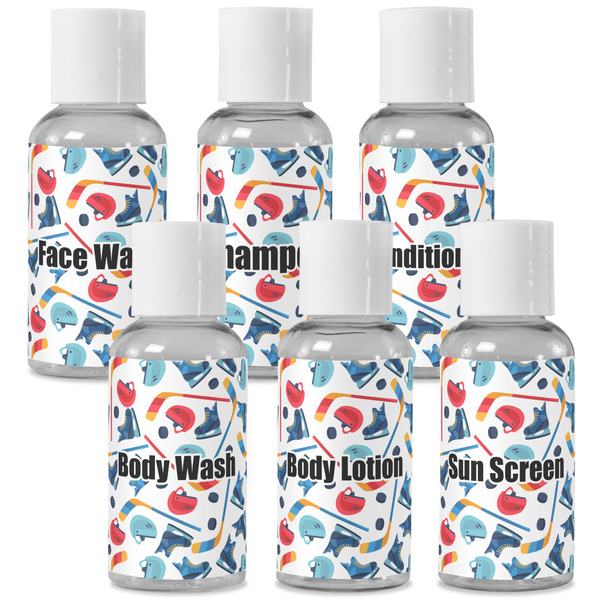 Custom Hockey 2 Travel Bottles (Personalized)