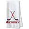 Hockey 2 Kitchen Towel - Waffle Weave - Partial Print (Personalized)