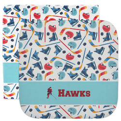 Hockey 2 Facecloth / Wash Cloth (Personalized)