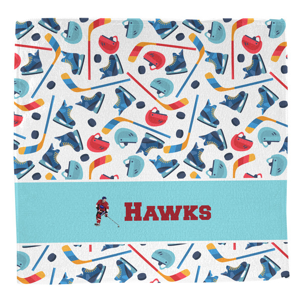 Hockey 2 Washcloth - Front - No Soap