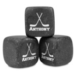 Hockey 2 Whiskey Stone Set - Set of 3 (Personalized)