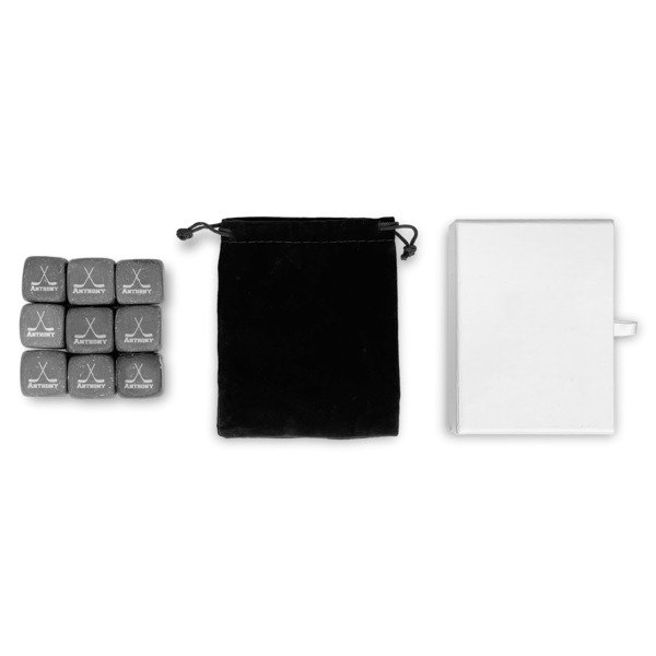 Hockey 2 Whiskey Stones - Set of 9 - Content Packaging