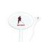Hockey 2 Oval Plastic Stir Sticks (Personalized)