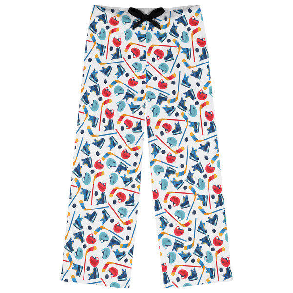 Custom Hockey 2 Womens Pajama Pants - XS