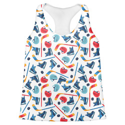Hockey 2 Womens Racerback Tank Top