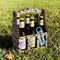 Hockey 2 Wood Beer Bottle Caddy - Lifestyle