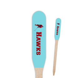Hockey 2 Paddle Wooden Food Picks - Double Sided (Personalized)