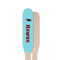 Hockey 2 Wooden Food Pick - Paddle - Single Sided - Front & Back