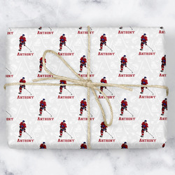 Hockey 2 Wrapping Paper (Personalized)