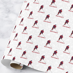 Hockey 2 Wrapping Paper Roll - Large (Personalized)