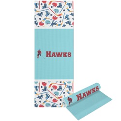 Hockey 2 Yoga Mat - Printable Front and Back (Personalized)
