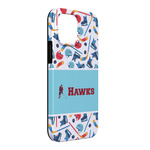 Hockey 2 iPhone Case - Rubber Lined - iPhone 13 Pro Max (Personalized)