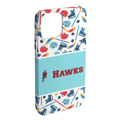 Hockey 2 iPhone Case - Plastic - iPhone 15 Plus (Personalized)