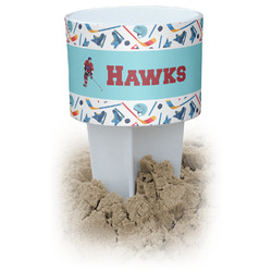 Hockey 2 Beach Spiker Drink Holder (Personalized)
