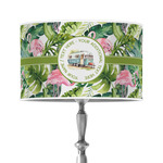 Flamingo & Camping 12" Drum Lamp Shade - Poly-film (Personalized)