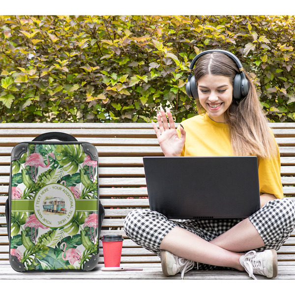 Flamingo & Camping 15" Backpack - LIFESTYLE