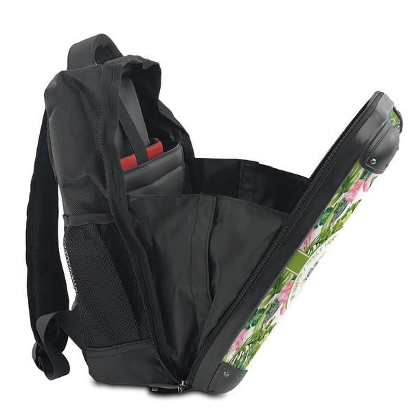 Flamingo & Camping 15" Backpack - SIDE OPEN