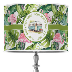 Flamingo & Camping Drum Lamp Shade (Personalized)