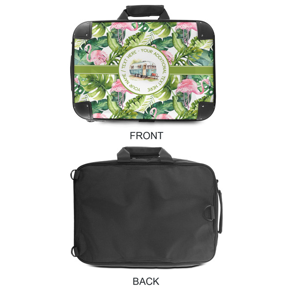 Flamingo & Camping 18" Laptop Briefcase - APPROVAL