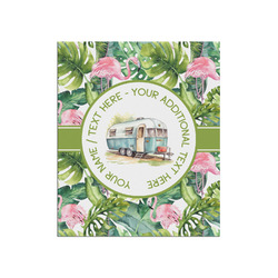 Flamingo & Camping Poster - Matte - 20" x 24" (Personalized)