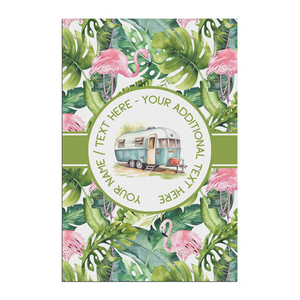 Custom Flamingo & Camping Posters - Matte - 20" x 30" (Personalized)