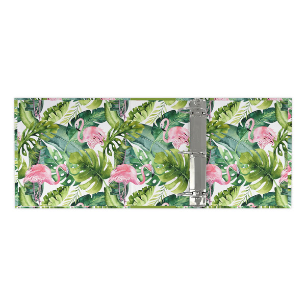 Flamingo & Camping 3 Ring Binders - Full Wrap - 3" - Open Inside