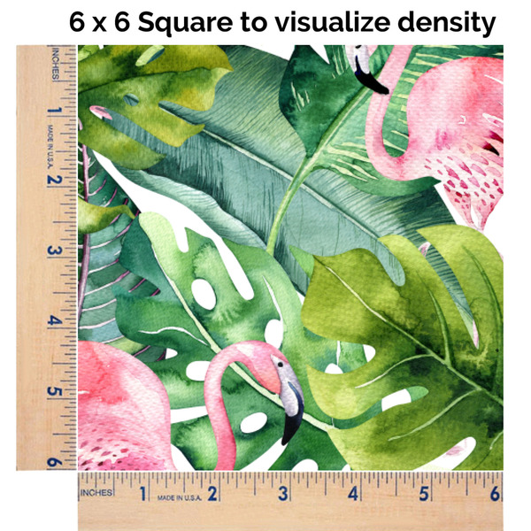 Flamingo & Camping 6x6 Swatch of Fabric