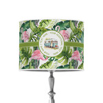 Flamingo & Camping 8" Drum Lamp Shade - Poly-film (Personalized)