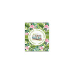 Flamingo & Camping Canvas Print - 8" x 10" (Personalized)