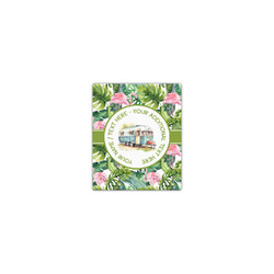 Flamingo & Camping Canvas Print - 8" x 10" (Personalized)