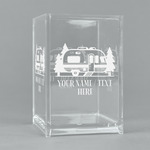 Flamingo & Camping Acrylic Pen Holder