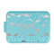Flamingo & Camping Aluminum Baking Pan with Teal Lid