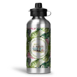 Flamingo & Camping Water Bottles - 20 oz - Aluminum (Personalized)