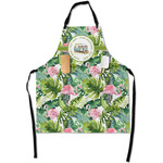 Flamingo & Camping Apron With Pockets (Personalized)