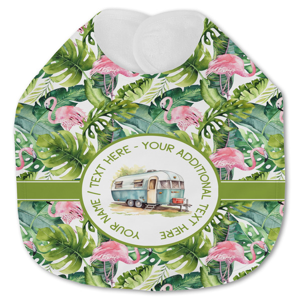 Flamingo & Camping Baby Bib - AFT closed