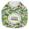 Flamingo & Camping Jersey Knit Baby Bib (Personalized)