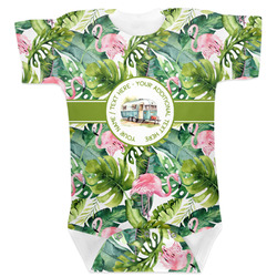 Flamingo & Camping Baby Bodysuit (Personalized)