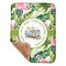 Flamingo & Camping Sherpa Baby Blanket - 30" x 40" (Personalized)