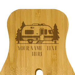 Flamingo & Camping Bamboo Salad Mixing Hands