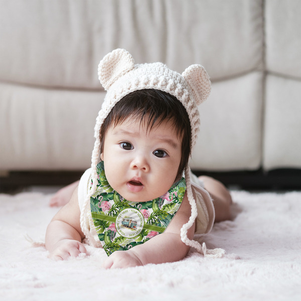 Flamingo & Camping Bandana Bib - (Lifestyle 2 girl)