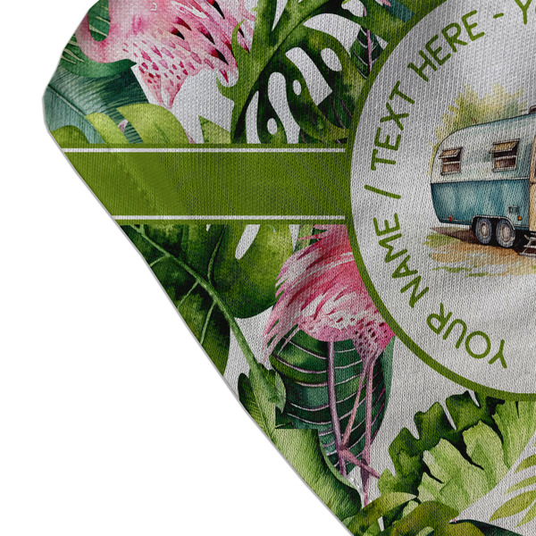 Flamingo & Camping Bandana Detail