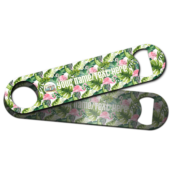 Flamingo & Camping Bar Bottle Opener - Main