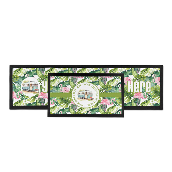 Flamingo & Camping Bar Mat - Parent Main
