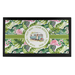 Flamingo & Camping Bar Mat - Small (Personalized)